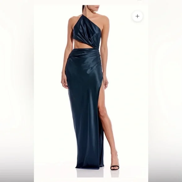 The Sei Dresses | The Sei One Shoulder Cut Out Gown | Color: Blue | Size: 0 | Kkmurray2'S Closet